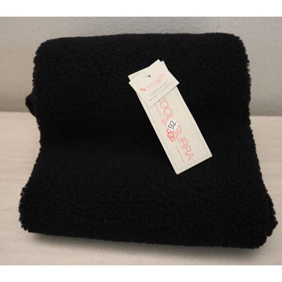 Koolaburra by UGG 22794-200 Women's O/S Black Brushed Fleece Infinity Scarf - Picture 1 of 10